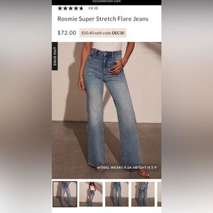 Vici High Rise Denim  x2!!